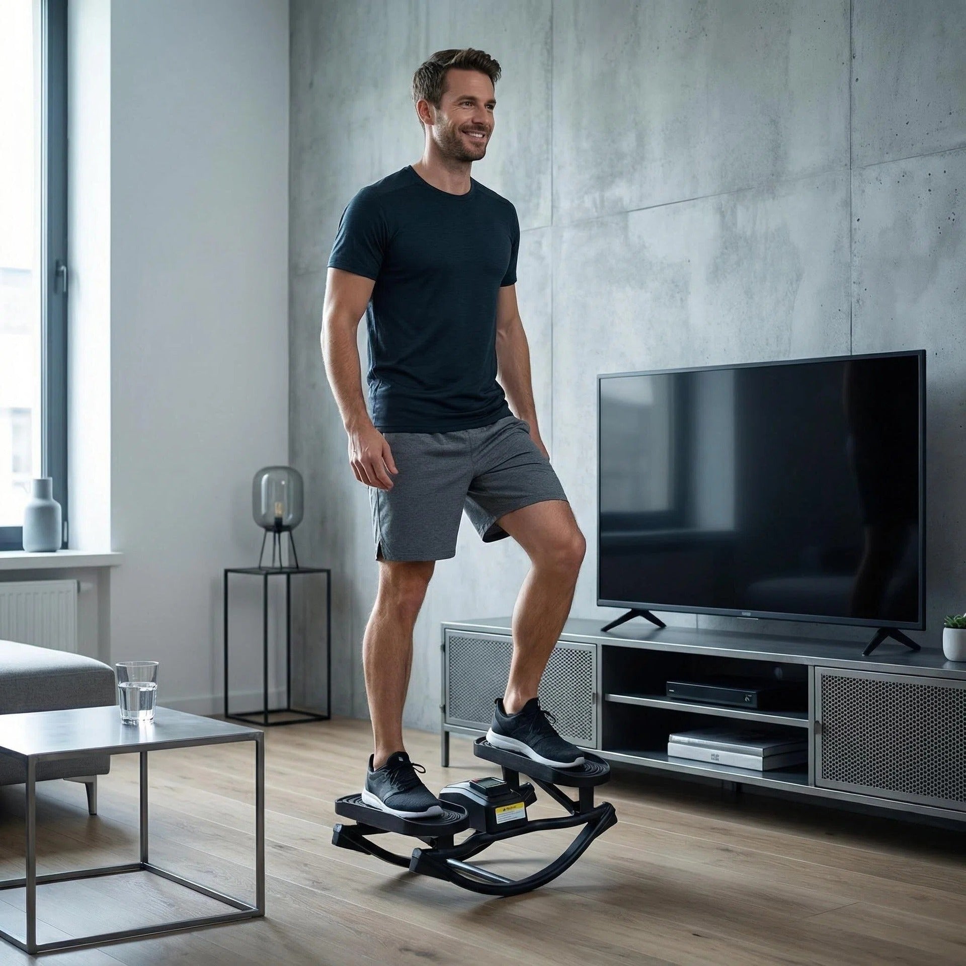 U-Shaped Air Resistance Stepper Machine