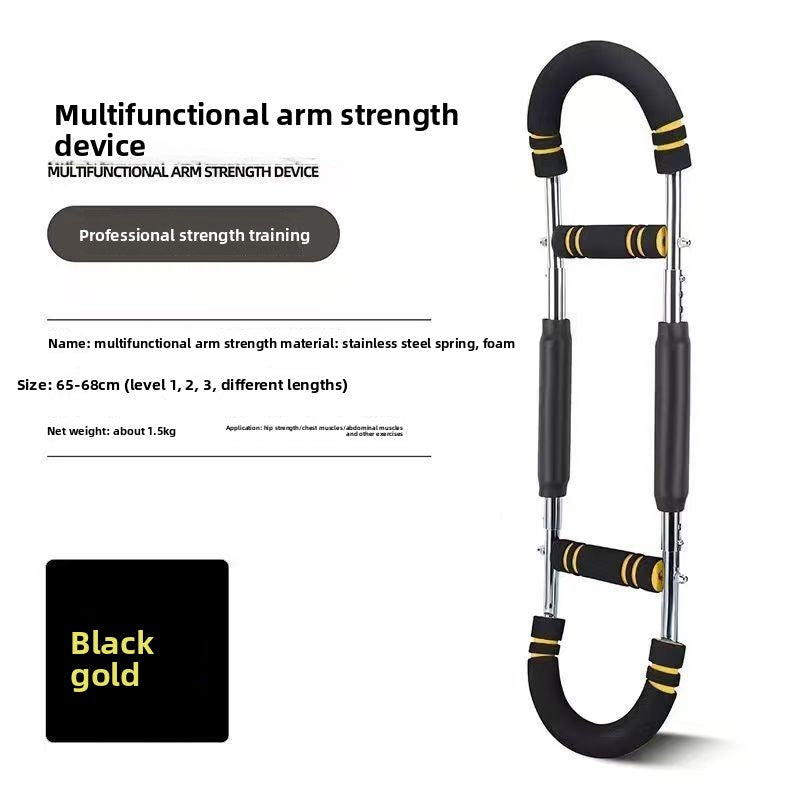 U-shaped arm strength trainer
