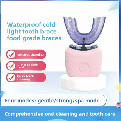 U-shaped electric toothbrush