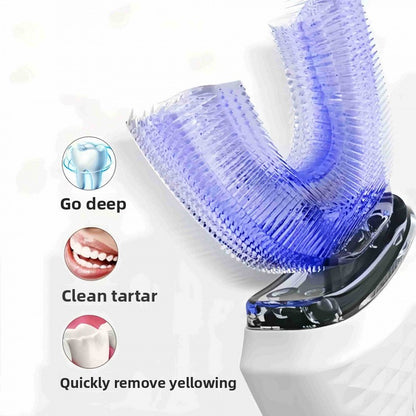 U-shaped electric toothbrush