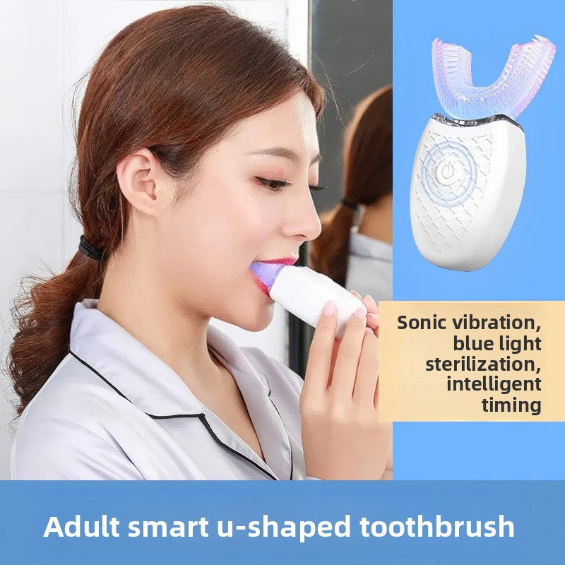U-shaped electric toothbrush