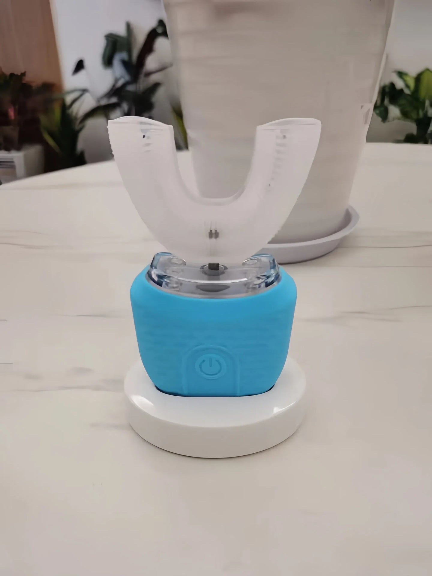 U-Shaped Electric Toothbrush with Ultrasonic Cleaning