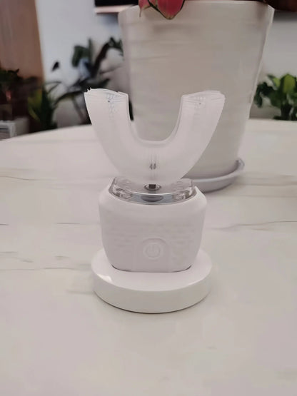 U-Shaped Electric Toothbrush with Ultrasonic Cleaning