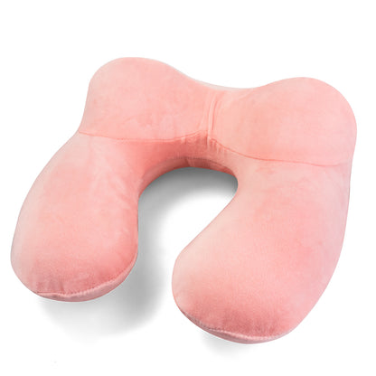 U-shaped Inflatable Travel Pillow