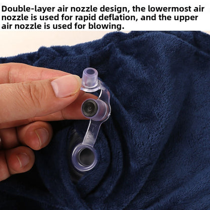 U-shaped Inflatable Travel Pillow