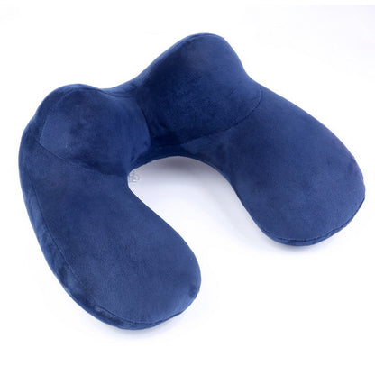 U-shaped Inflatable Travel Pillow