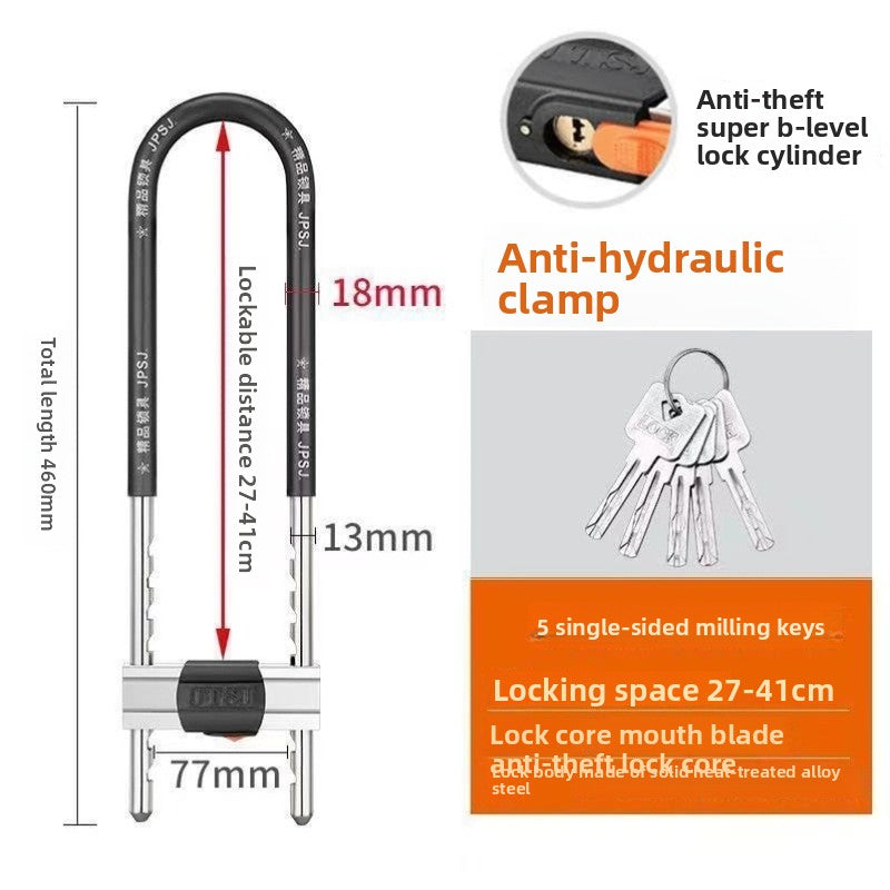 U-shaped lock