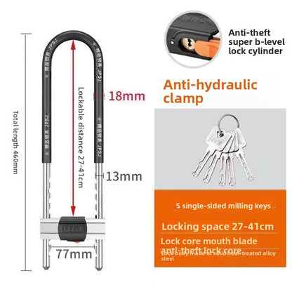 U-shaped lock