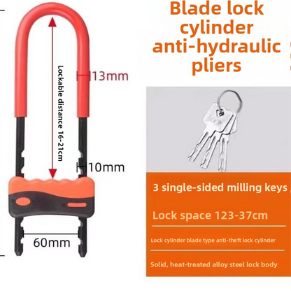 U-shaped lock