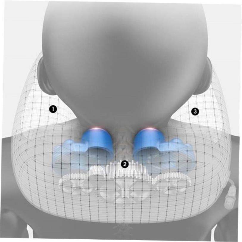 U-shaped massager