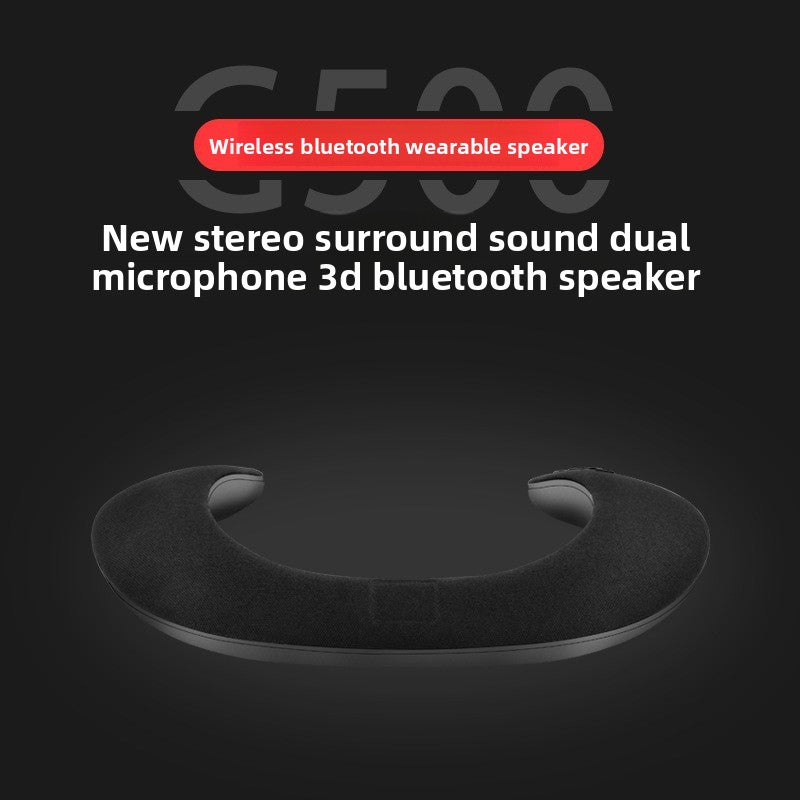 U-shaped neck speaker