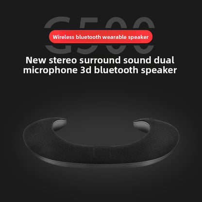 U-shaped neck speaker