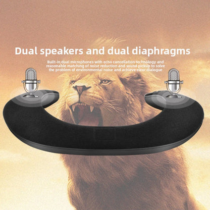 U-shaped neck speaker