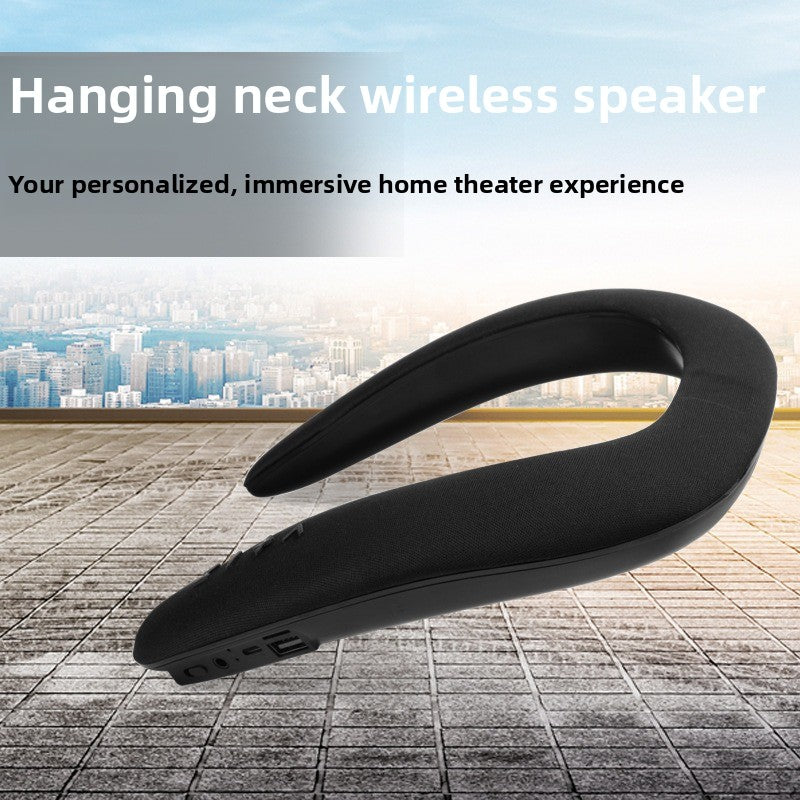 U-shaped neck speaker
