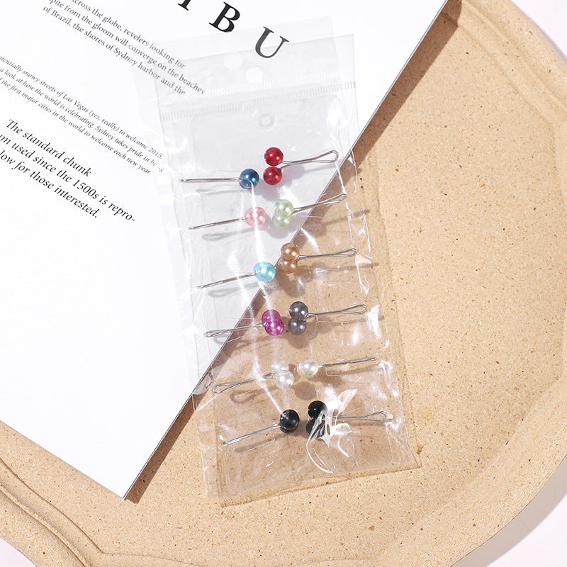 U-shaped Needle Pearl Clip