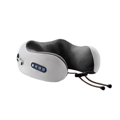 U-shaped pillow massager