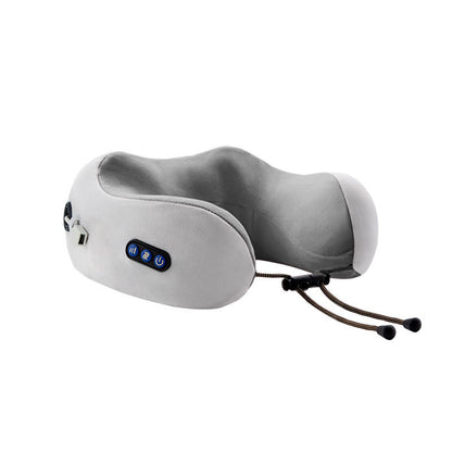 U-shaped pillow massager
