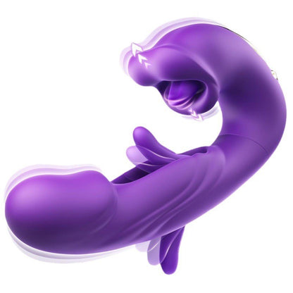 U-Shaped Red Lip Vibrator