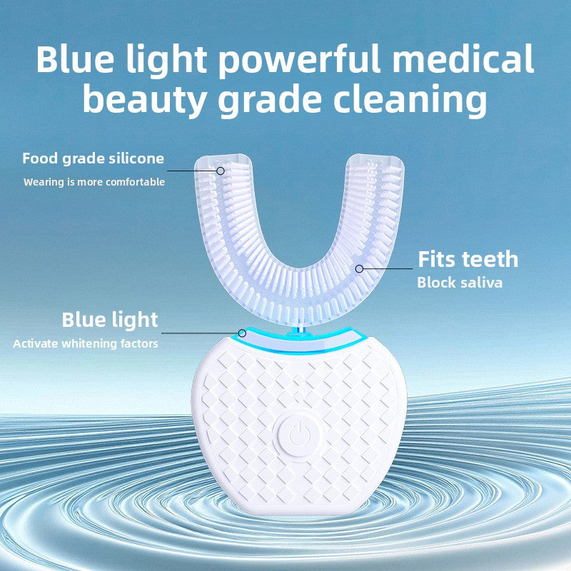 U-Shaped Sonic Electric Toothbrush with Charging Base