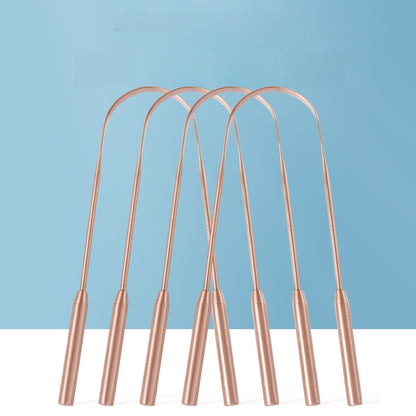 U-shaped tongue scraper