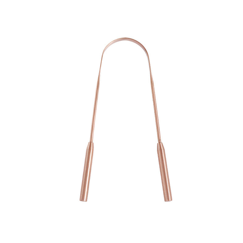 U-shaped tongue scraper
