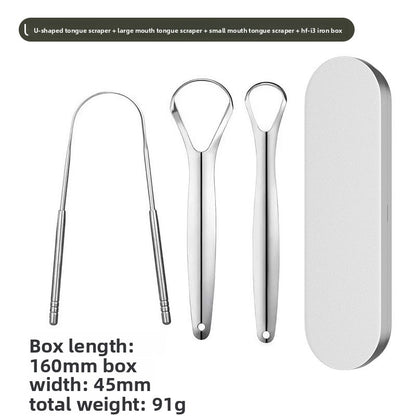 U-Shaped Tongue Scraper Oral Hygiene Tool