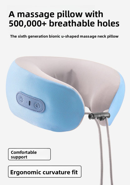 U-shaped travel neck pillow