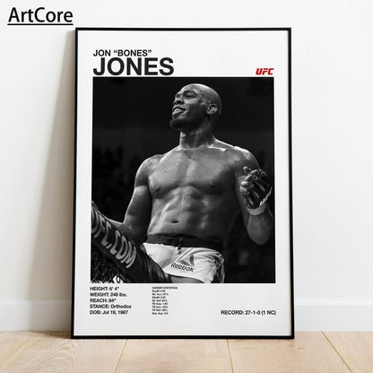 U-Ultimate Fighting Championship Ufc Poster Canvas Home Decor