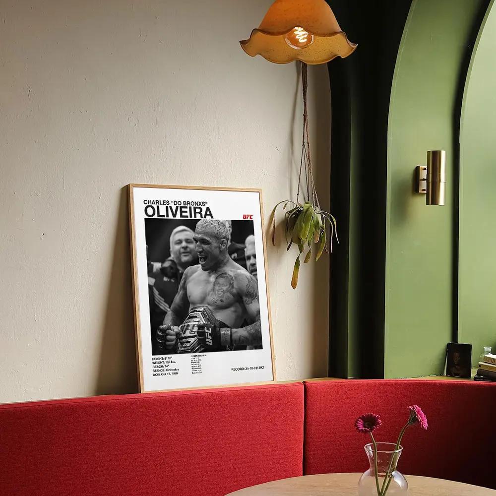 UFC poster of the fighting champion