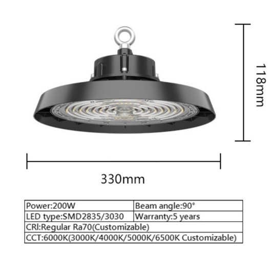 UFO Industrial LED High Bay Light