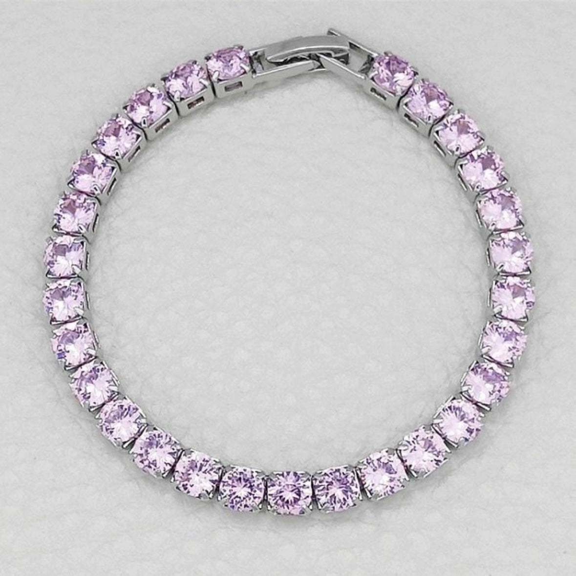 Ultra-bright tennis bracelet, fitness wide-heel sports shoes, women's style