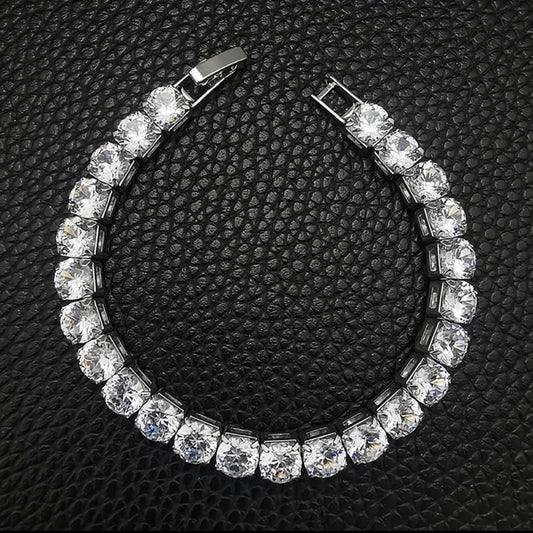 Ultra-bright tennis bracelet, fitness wide-heel sports shoes, women's style