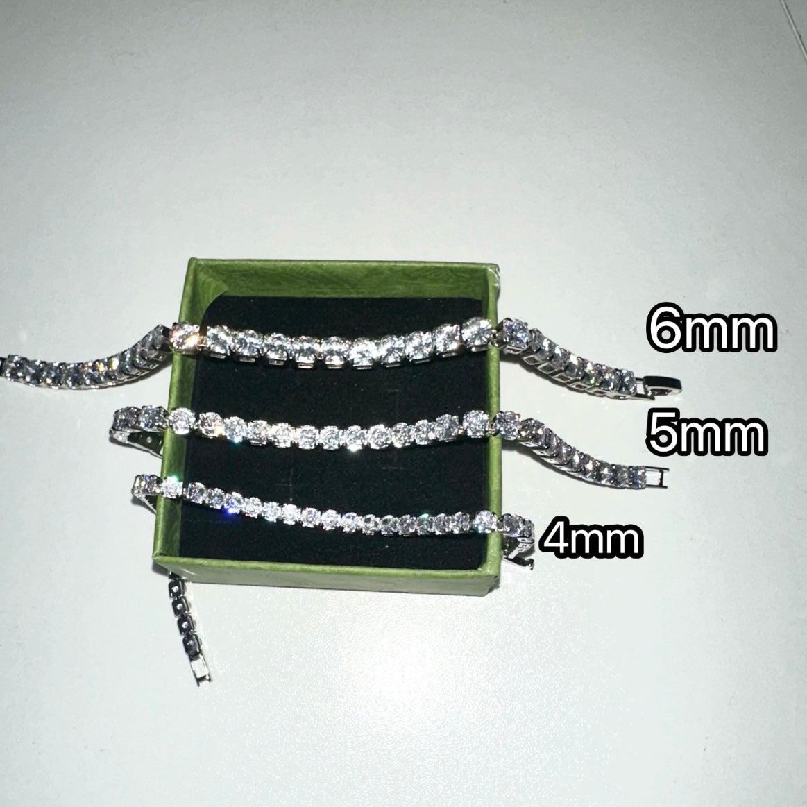 Ultra-bright tennis bracelet, fitness wide-heel sports shoes, women's style