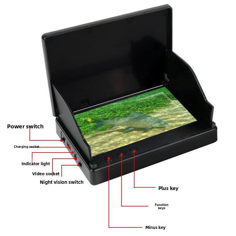 Ultra-Clear IPS Waterproof Fish Finder