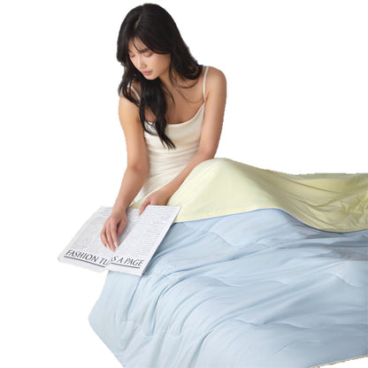 Ultra-Cooling Nylon Spandex Summer Quilt with Soybean Fiber