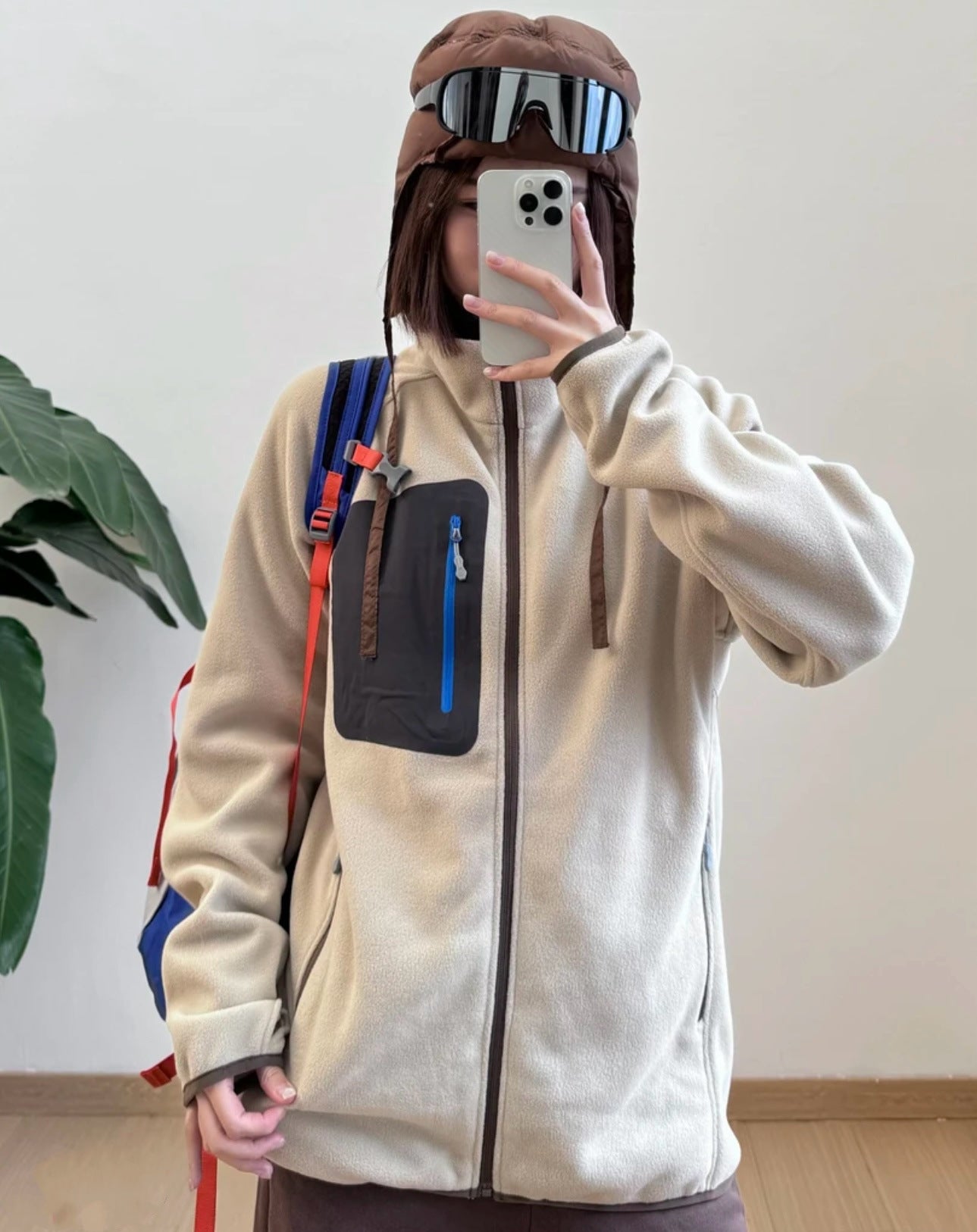 Ultra-Light Warm Fleece Stand Collar Jacket