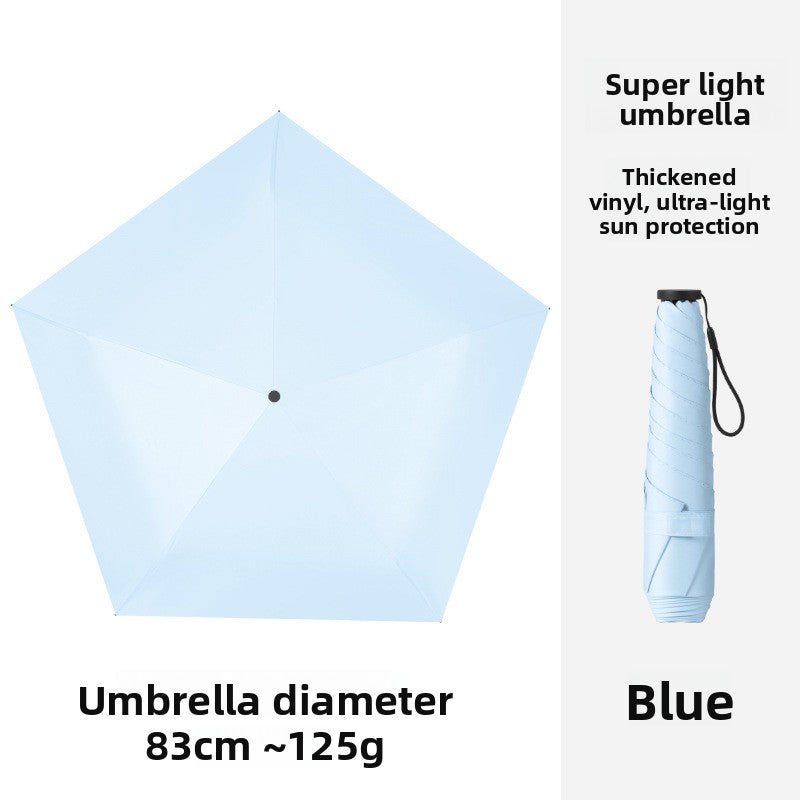 Ultra-lightweight feather umbrella