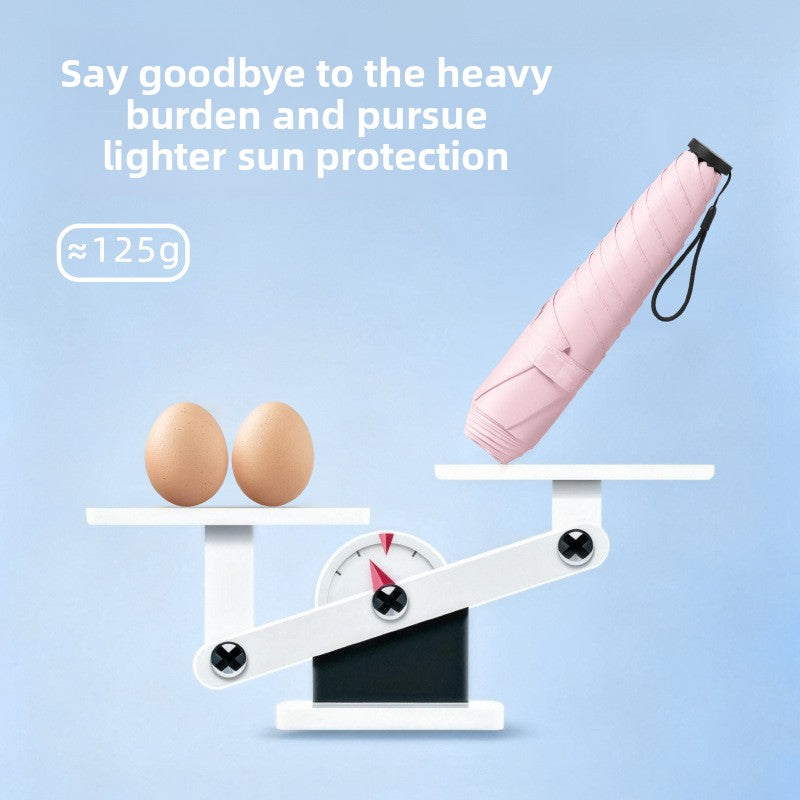 Ultra-lightweight feather umbrella