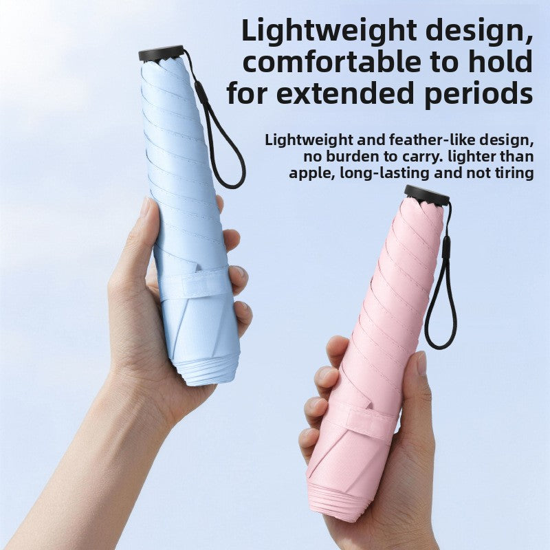 Ultra-lightweight feather umbrella