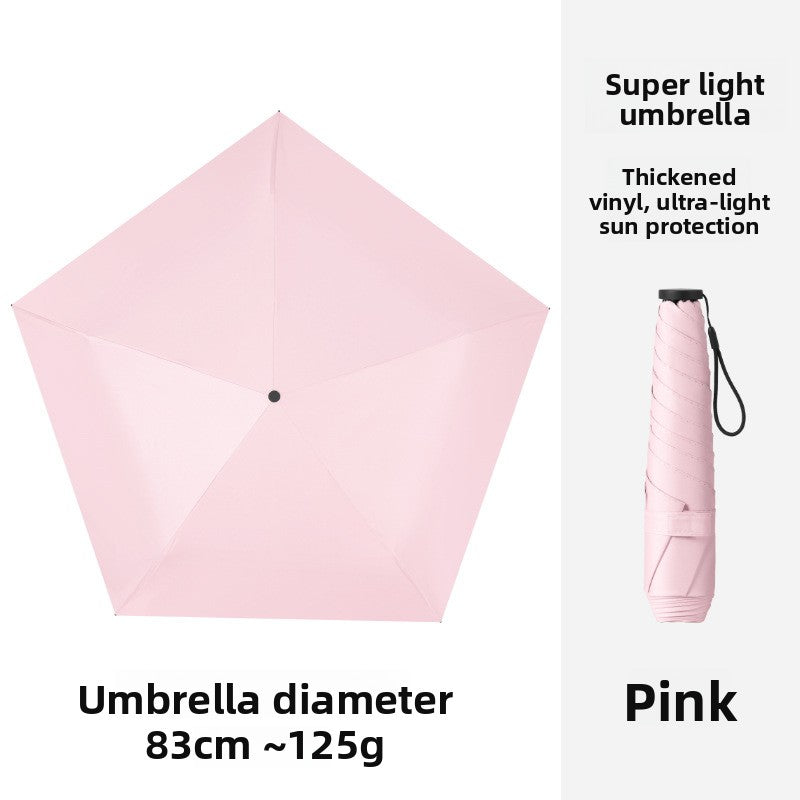 Ultra-lightweight feather umbrella