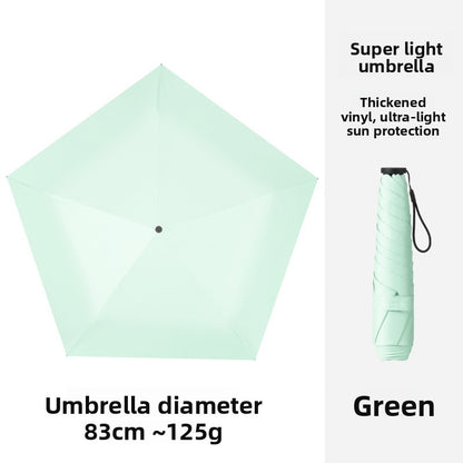 Ultra-lightweight feather umbrella