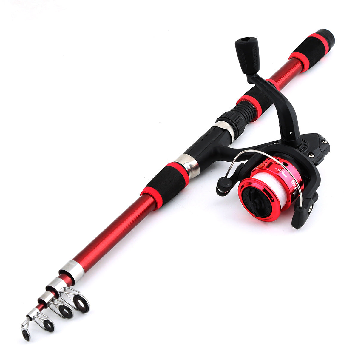 Ultra-short fishing rod wheel set for children