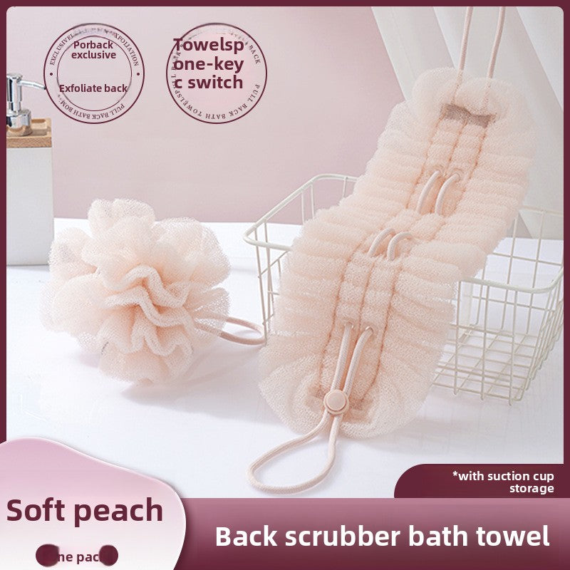 Ultra-Soft Dual Purpose Bath Scrubber and Foam Ball