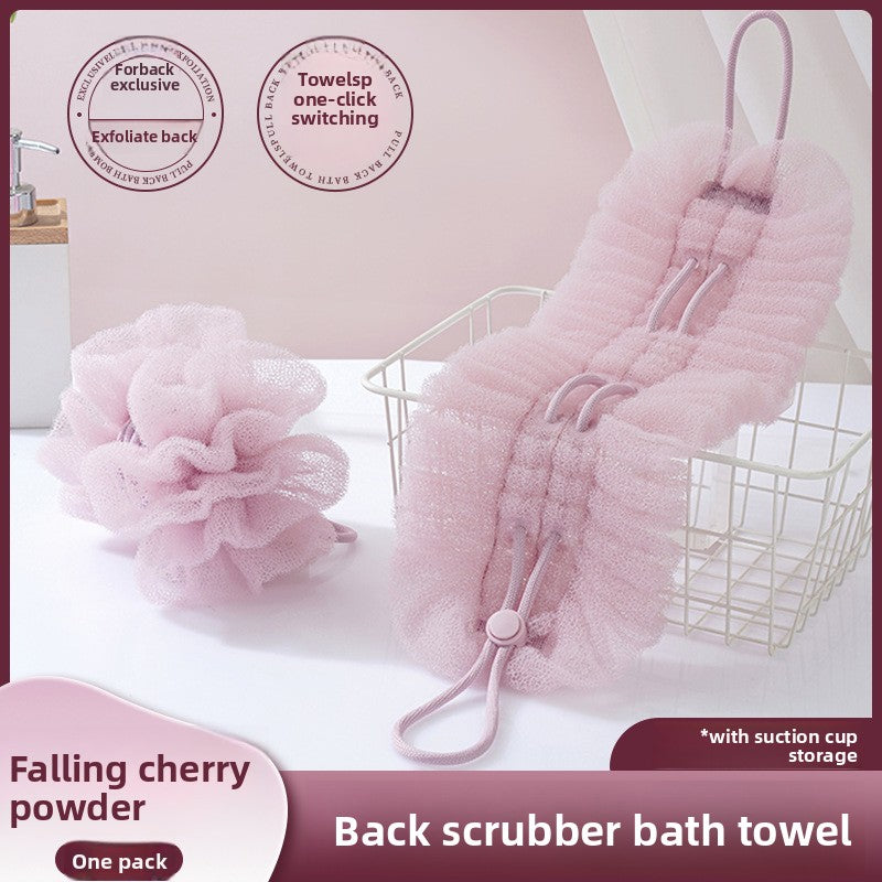 Ultra-Soft Dual Purpose Bath Scrubber and Foam Ball