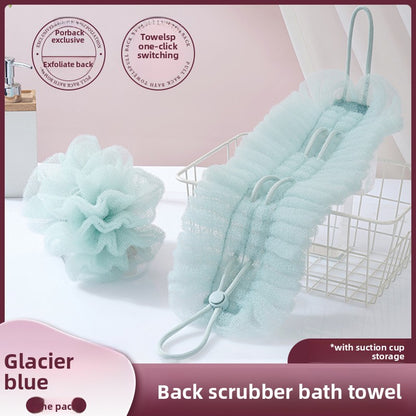 Ultra-Soft Dual Purpose Bath Scrubber and Foam Ball