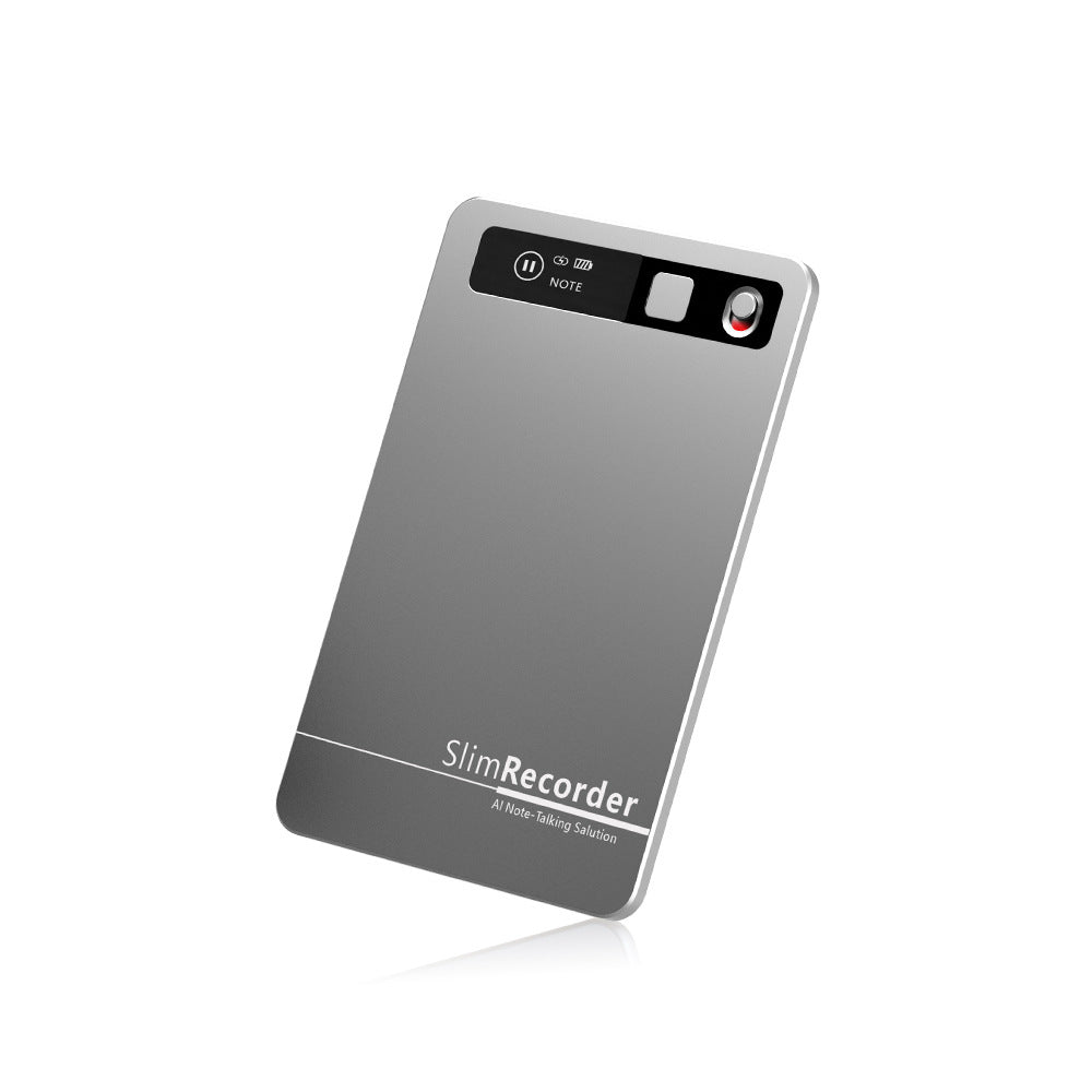Ultra-Thin AI Voice Recorder