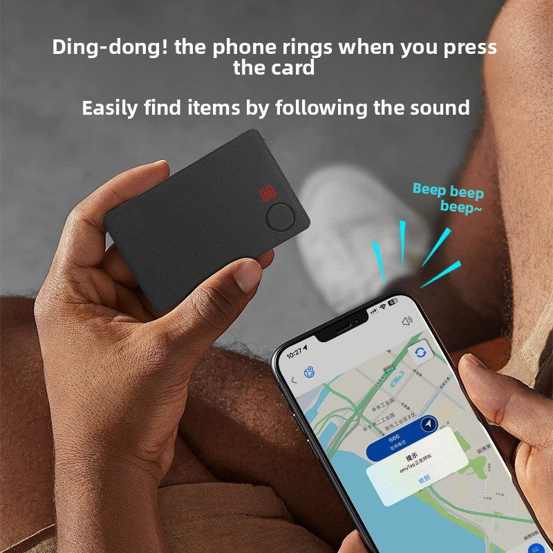 Ultra-Thin Bluetooth GPS Tracker Card