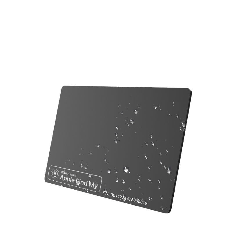Ultra-Thin FindMy Tracking Card with Wireless Charging