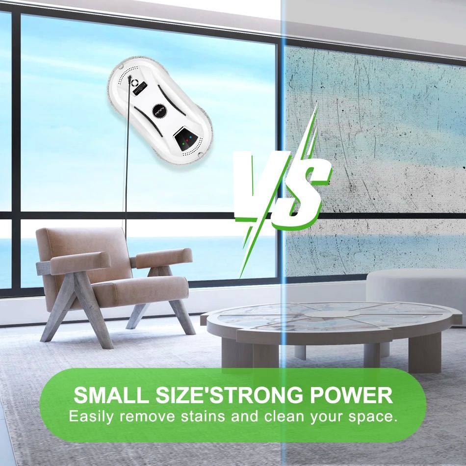Ultra-thin floor cleaning robot