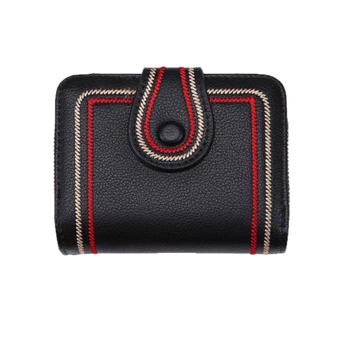 Ultra-Thin Foldable PU Card Holder and Coin Purse